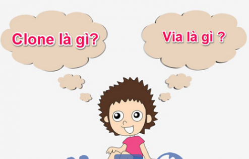 Clone là gì và via là gì và cách đăng nhập để tránh xác minh tài khoản  
