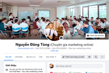 Cách khai thác bán hàng và xây dựng thương hiệu trên Facebook cá nhân