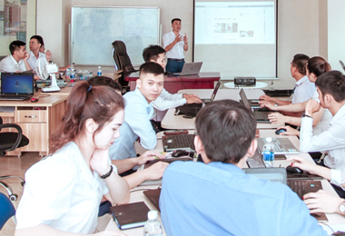 Hình ảnh đào tạo marketing online của CEO - Nguyễn Đăng Tùng 
