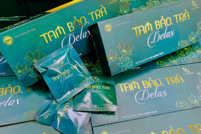 TRÀ TAM BẢO DETOX - Thảo dược 100%