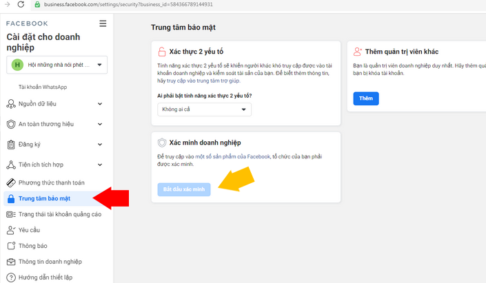trung tam bao mat Facebook